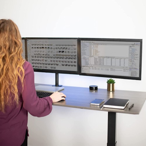 Soporte monitor triple alineacion horizontal Soporte monitor triple alineacion horizontal