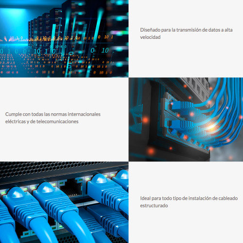 Caja de Cable UTP Cat 6 305 mts 24 AWG Caja de Cable UTP Cat 6 305 mts 24 AWG
