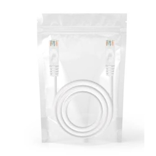 Cable de red 1 metro cat 5e RJ45 Lan Blanco