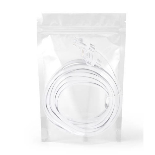 Cable de red 5 metros cat 6 Rj45 Lan Blanco Cable de red 5 metros cat 6 Rj45 Lan Blanco