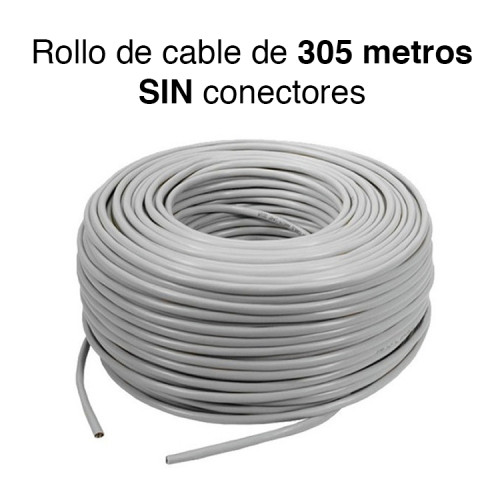 Caja Cable Utp red Cat 6 23 Awg CCA 305 metros Caja Cable Utp red Cat 6 23 Awg CCA 305 metros