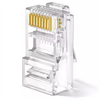 Conectores RJ45 Bolsa 100 unidades para cable cat 5e