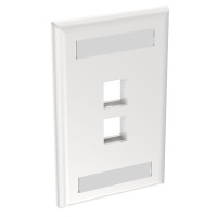 Faceplate Doble Panduit tapa frontal Keystone