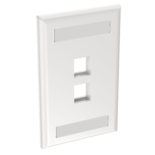 Faceplate Doble Panduit tapa frontal Keystone