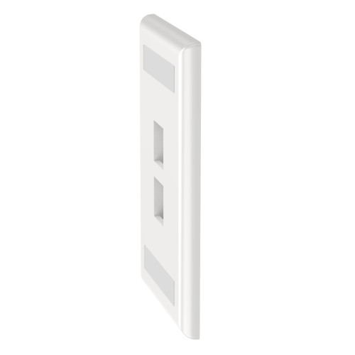 Faceplate Doble Panduit tapa frontal Keystone