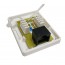 Roseta Caja RJ45 pared Cat 6 simple blanca