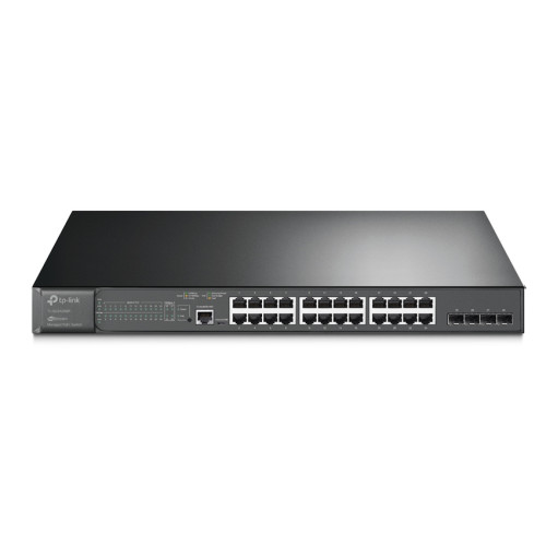 Switch 28 puertos Gigabit L2 y PoE+ 24 puertos
