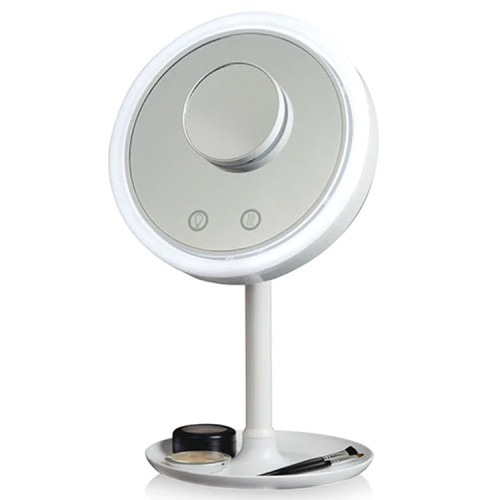 Espejo Cosmético con luz led y ventilador Espejo Cosmético con luz led y ventilador