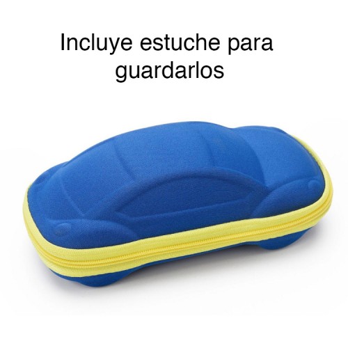 Lentes filtro Luz azul Pantallas Niños Celeste