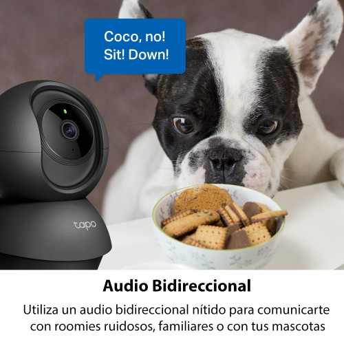 Cámara de seguridad Wifi 2K IA Llanto bebé