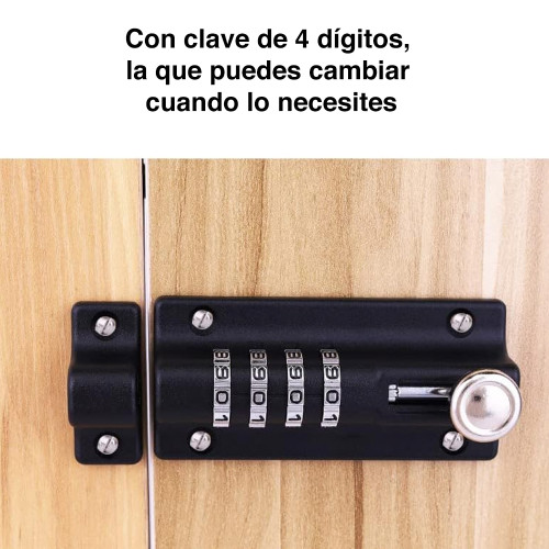 Pestillo puerta con clave picaporte muebles