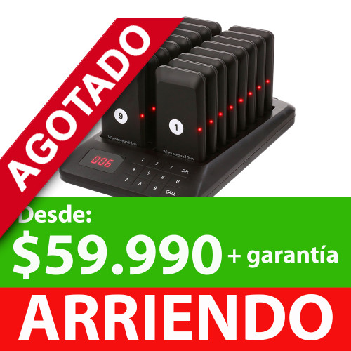Arriendo Pager fines de semana + garantía