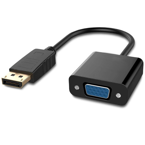 Adaptador DisplayPort macho a VGA hembra Adaptador DisplayPort macho a VGA hembra