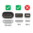 Cable mini HDMI a HDMI Full HD 1.8 mts