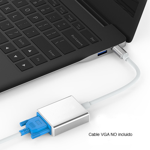Adaptador USB C a VGA Macbook Retina Touch Bar Adaptador USB C a VGA Macbook Retina Touch Bar