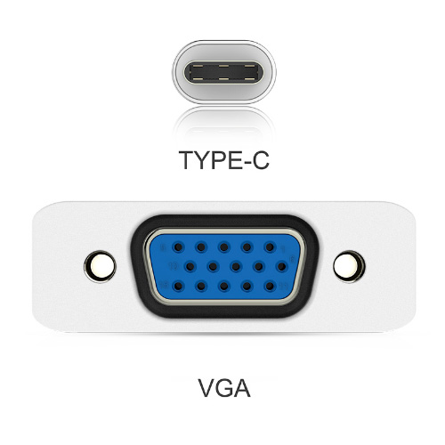 Adaptador USB C a VGA Macbook Retina Touch Bar Adaptador USB C a VGA Macbook Retina Touch Bar