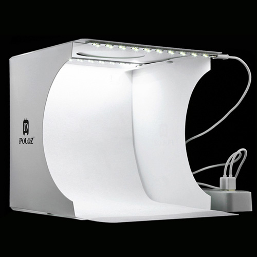 Mini Estudio fotográfico portátil 22 cms Led USB Mini Estudio fotográfico portátil 22 cms Led USB