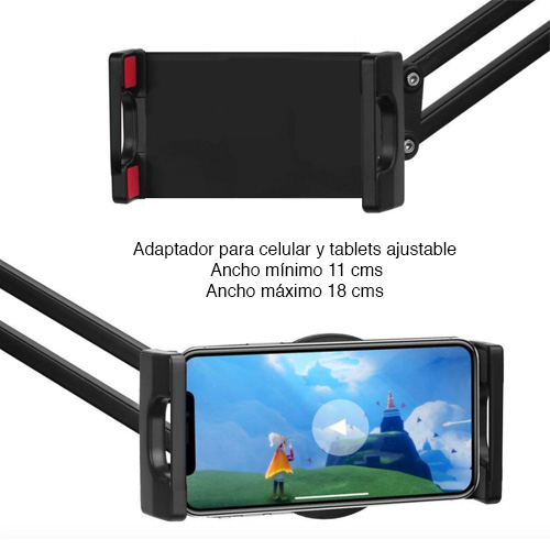 Brazo tablet celular escritorio articulado Brazo tablet celular escritorio articulado