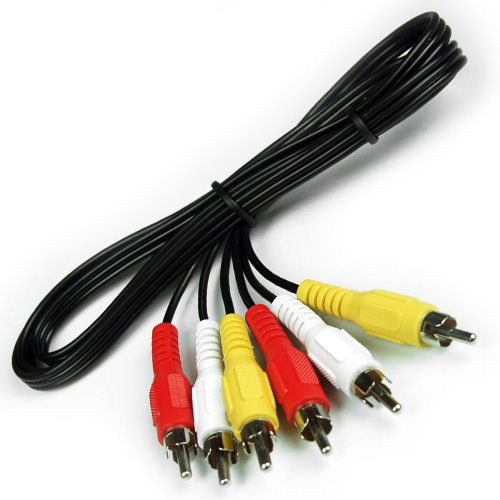 Cable RCA a RCA Audio video 90 cms Cable RCA a RCA Audio video 90 cms