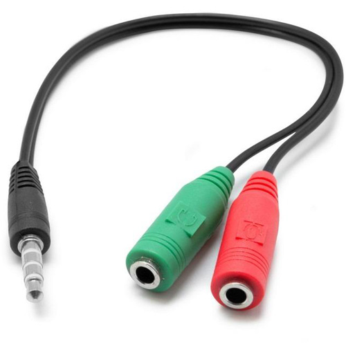 Splitter Audio auxiliar 3.5mm 1 macho 2 hembra Splitter Audio auxiliar 3.5mm 1 macho 2 hembra