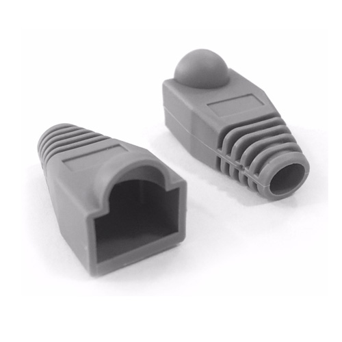 Capuchón RJ45 Bolsa 100 unidades color gris Capuchón RJ45 Bolsa 100 unidades color gris