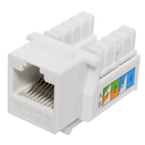 Módulo Jack Rj45 Cat 5e para cable de red UTP Módulo Jack Rj45 Cat 5e para cable de red UTP