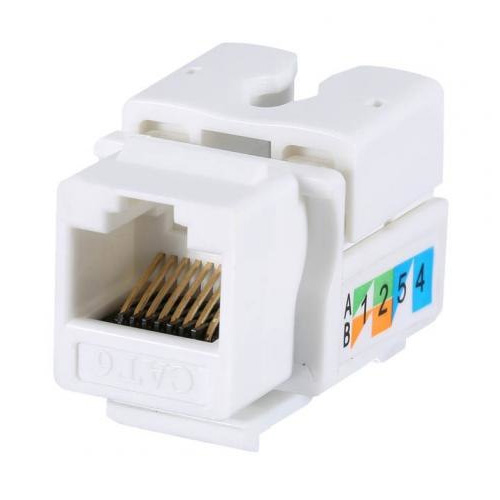 Módulo Jack Rj45 Cat 6 para cable de red UTP Módulo Jack Rj45 Cat 6 para cable de red UTP